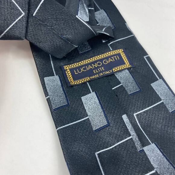 Luciano Gatti Elite Made in Italy Silk Tie - Picture 2 of 2